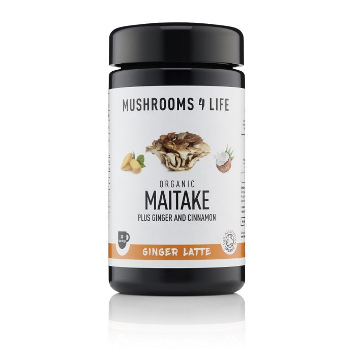 Maitake Gember Latte Bio (Mushrooms4Life) 110 gram main product photo