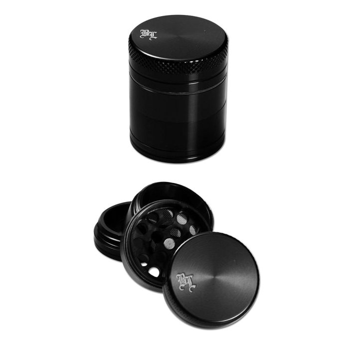 Mini Grinder 4-delig (Black Leaf) 29 mm main product photo