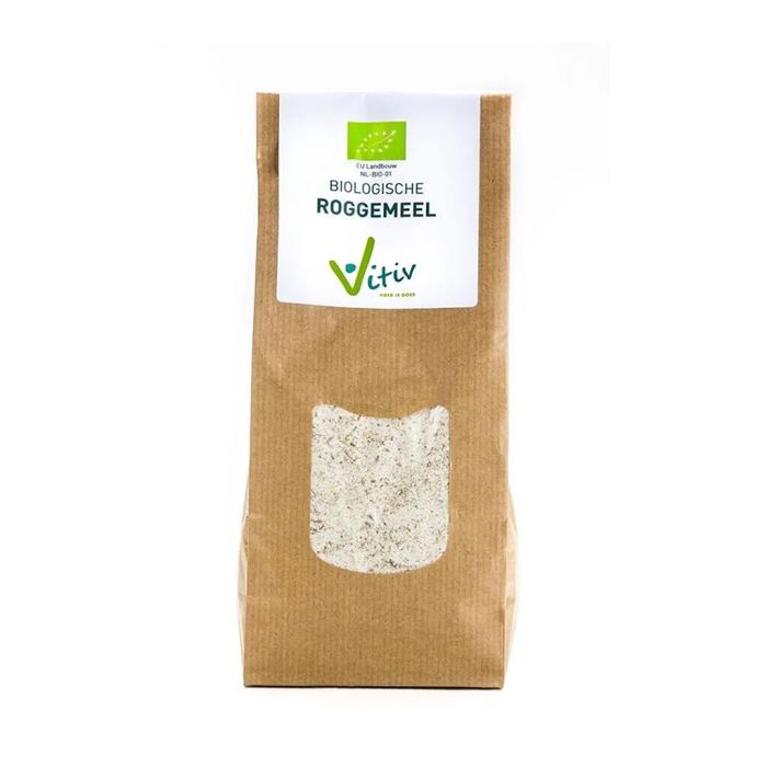 Roggemeel Biologisch (Vitiv) 500 gram main product photo