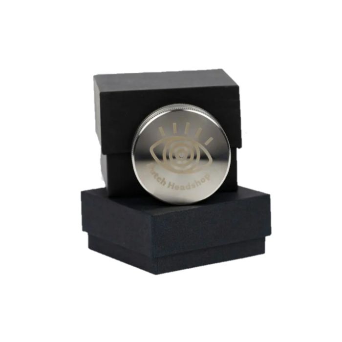 RVS Grinder 2-delig (Dutch-Headshop) 62 mm main product photo