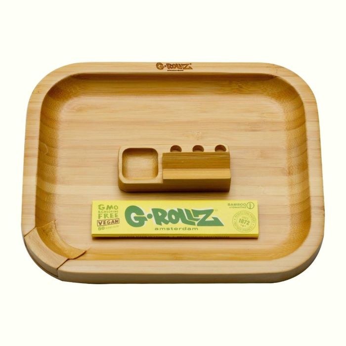 Bamboo Rolling Tray Mini (G-Rollz) 20 x 16 cm main product photo