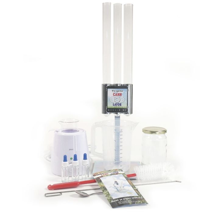 Cannolator Triple Cannabis Extractor Compleet - Wietolie Maken (Medi-Wiet) main product photo