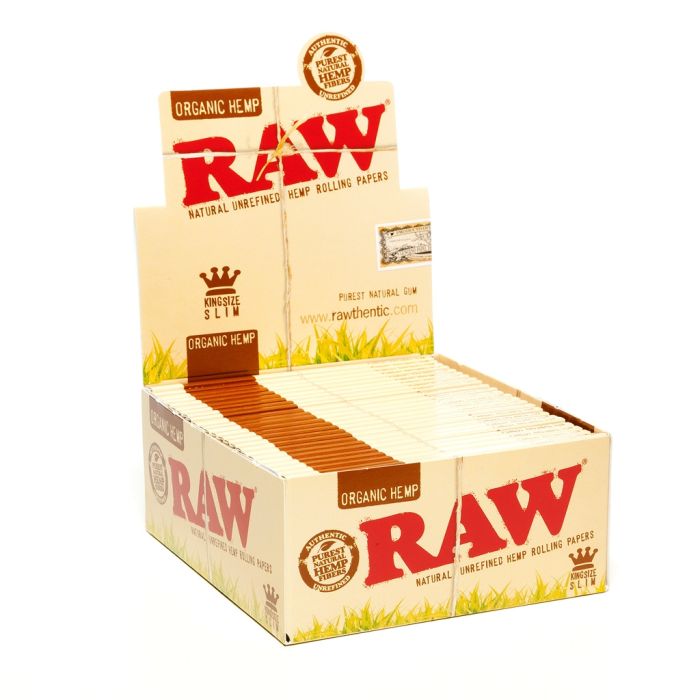RAW Organic Hemp Vloei | King-Size Slim main product photo