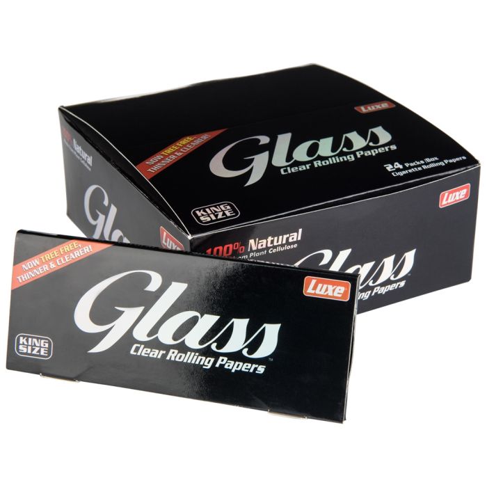 Glas Vloei | King-Size (Glass Clear Rolling Papers) main product photo