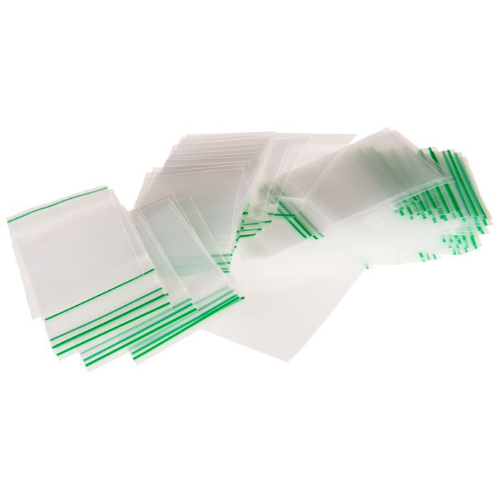 Gripzakjes 55x65 transparant (0,09 mm) | 100 stuks main product photo