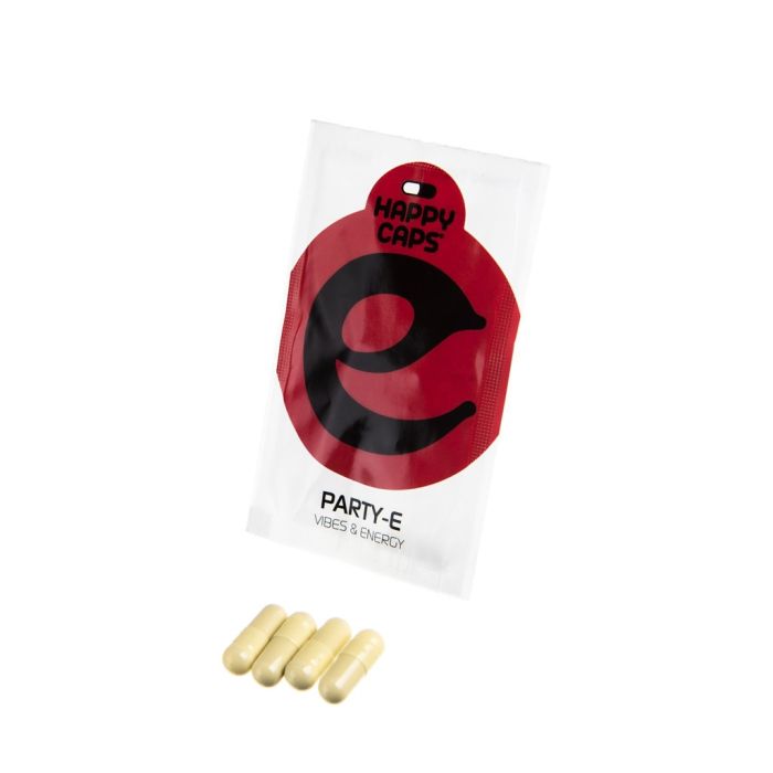 Party-E (Happy Caps) 4 capsules main product photo