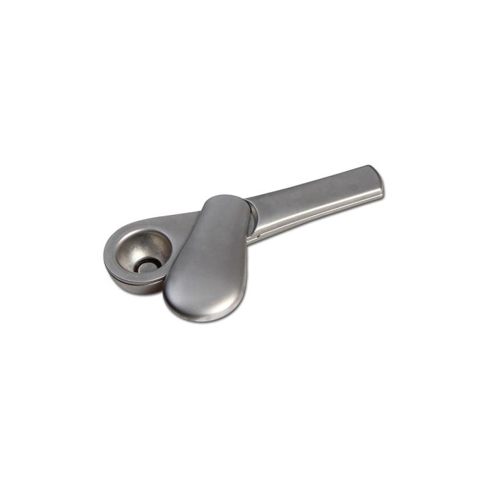 Metalen Wietpijpje Jopi Magnetisch (Black Leaf) main product photo