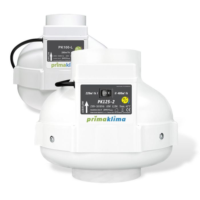 Prima Klima Inline Duct Fan | Zonder thermostaat main product photo