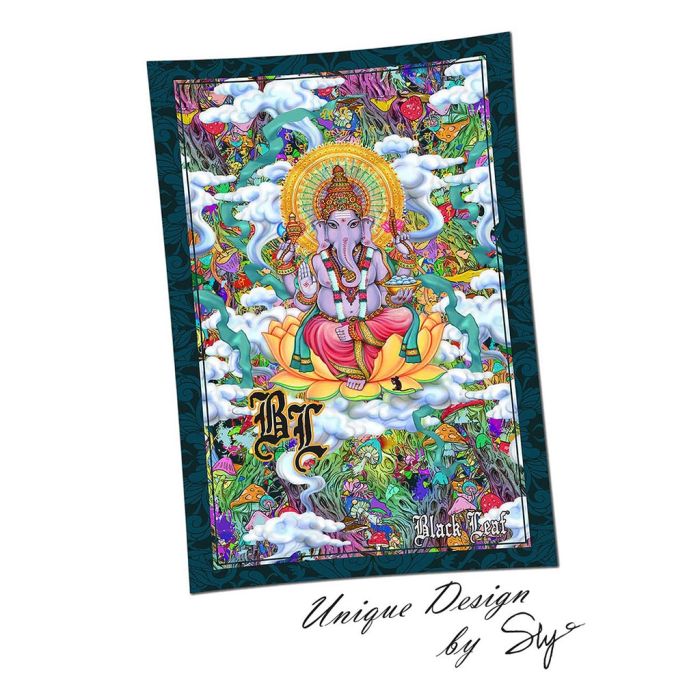 Wandkleed Ganesha (Black Leaf) 150 x 220 cm main product photo