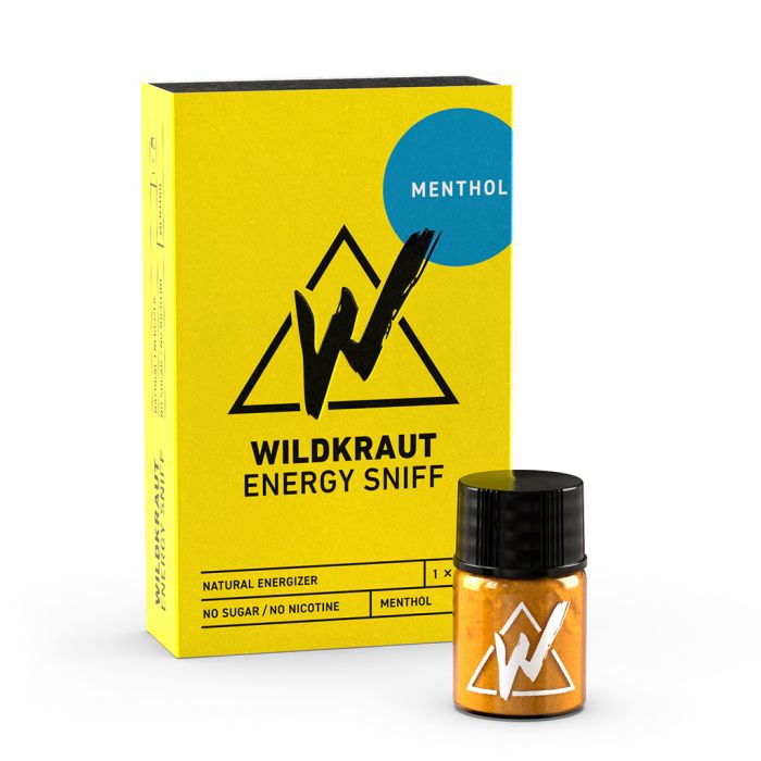 Wildkraut Energy Sniff Menthol 1 gram main product photo