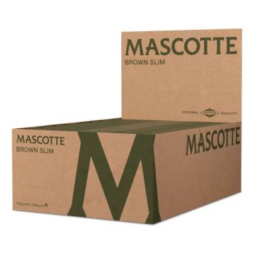 Mascotte Brown Vloei | King-Size Slim