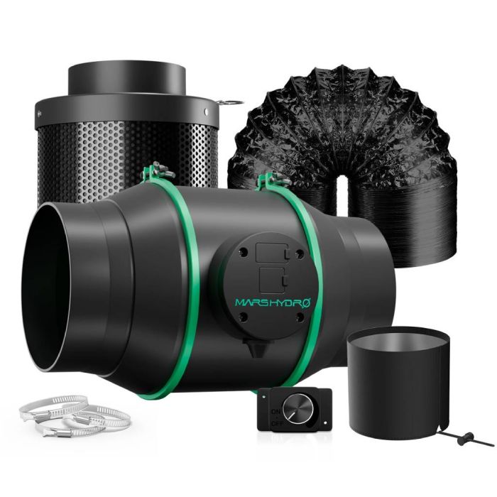 Afzuiging & Filter (Mars Hydro) 100mm iFresh Combo Set main product photo