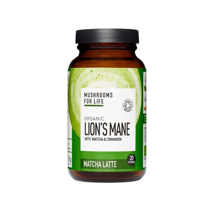 Lion`s Mane Matcha Latte Bio (Mushrooms For Life) 110 gram main product photo