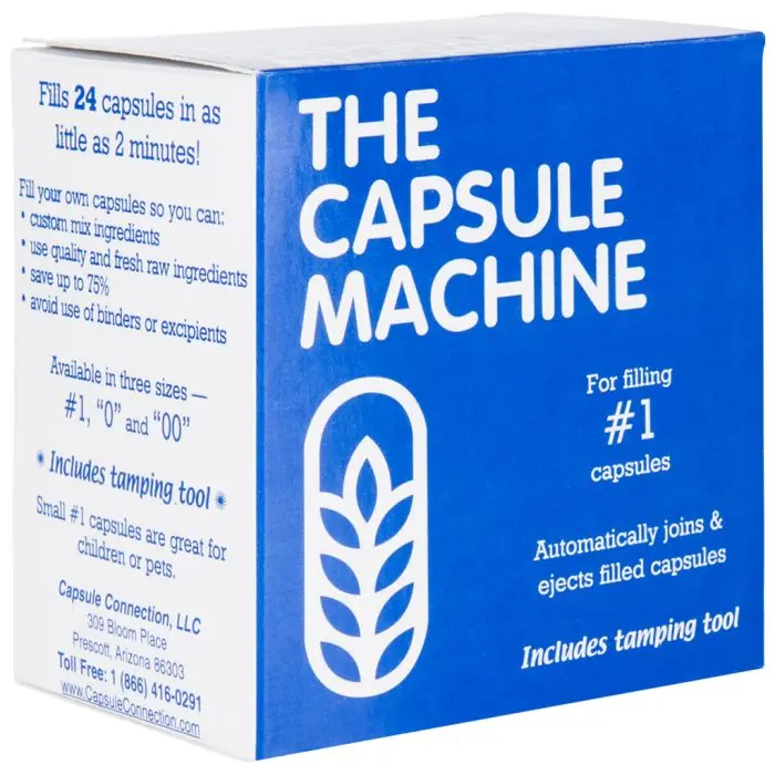 Capsule Machine (maat 1: ~400 mg)