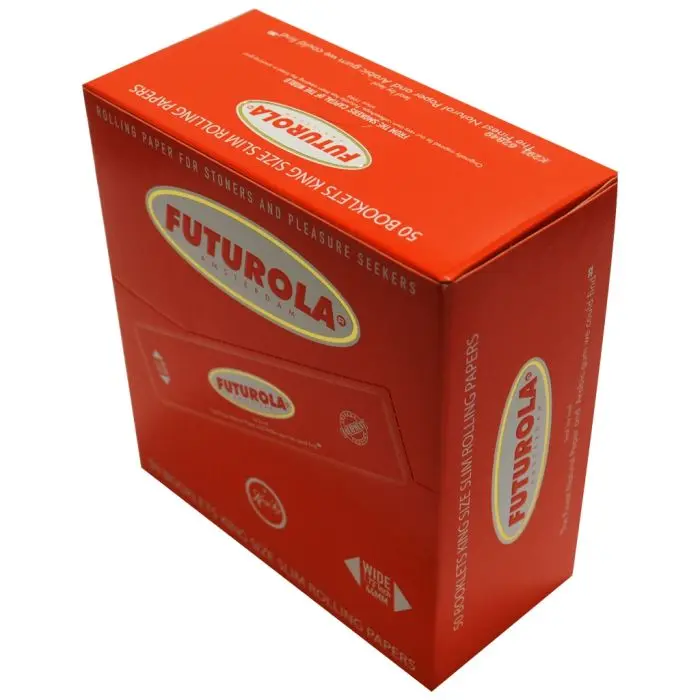 Futurola Rood Vloei | King-Size Slim