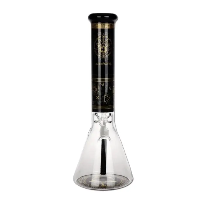 Glazen Ice Bong | Alchemie Flask (Blaze Glass)