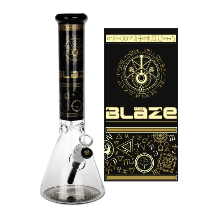 Glazen Ice Bong | Alchemie Flask (Blaze Glass)