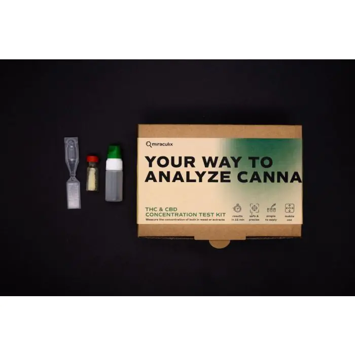 THC/CBD-QTest | Wiet test (Miraculix)
