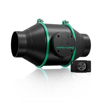 Mars Hydro 4” 10cm Inline Duct Fan | Speed Controller