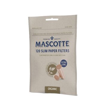 Slim Tipjes / Filters Organic (Mascotte) 120 stuks