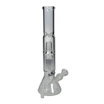 Glazen Wiet & Dab Bong Ice (Black Leaf) 2 in 1