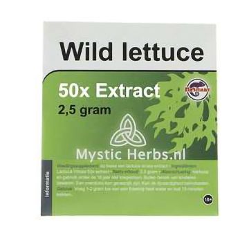 Wild Lettuce extract 50x [Lactuca virosa] (Mystic Herbs) 2,5 gram