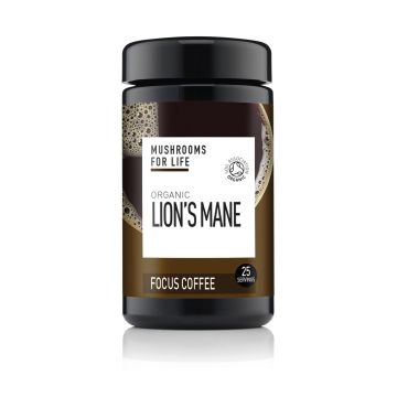 Lion’s Mane - Focus Paddenstoelen Koffie (Mushrooms For Life) 75 gram