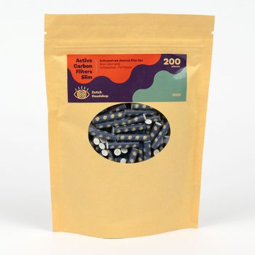 Actieve Koolstoffilters Slim (Dutch-Headshop) 6mm 200 stuks