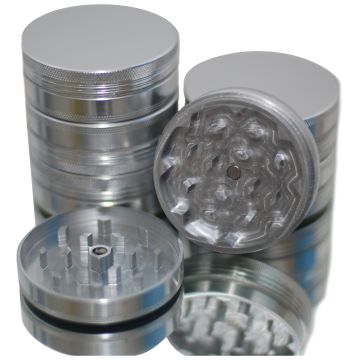 Aluminium Grinder 2-delig 56 mm
