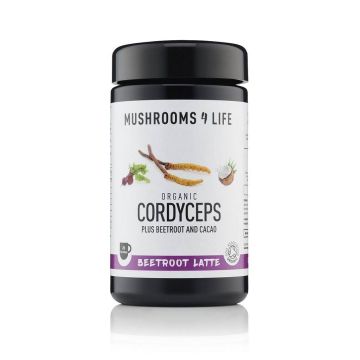 Cordyceps Rode Biet Latte Bio (Mushrooms4Life) 130 gram