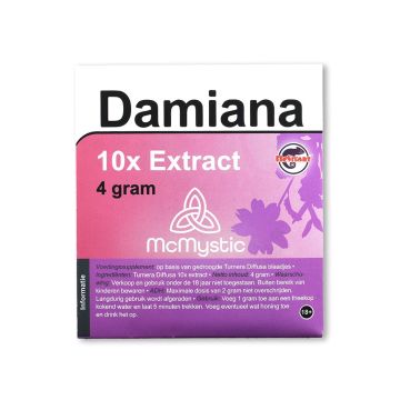 Damiana extract 10X [Turnera diffusa] (McMystic) 4 gram