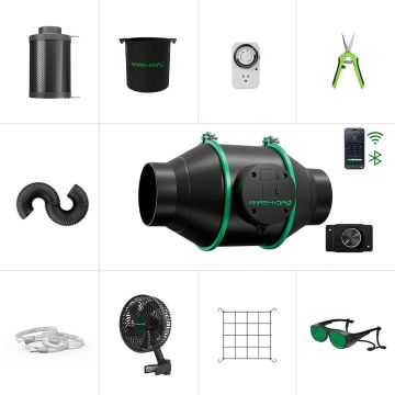 Afzuiging & Filterset (Mars Hydro) 100mm iFresh Complete Fan Kit