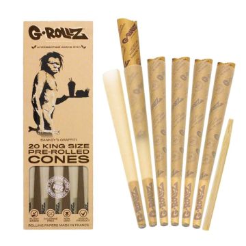Cones King-Size | Unbleached Extra Thin (G-Rollz)