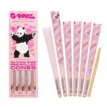 Cones King-Size | Lightly Dyed Pink (G-Rollz)