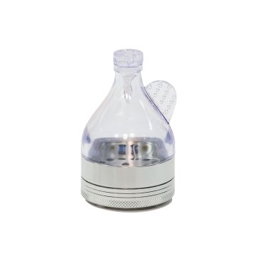 Aluminium Grinder met Trechter 3-delig 55 mm