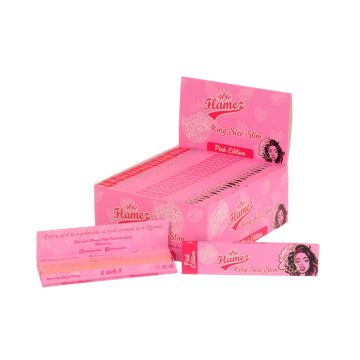 Flamez Pink Vloei | King Size Slim