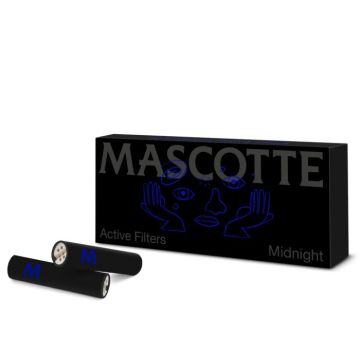 Active Slim Filters Zwart 6 mm (Mascotte) 10 stuks 