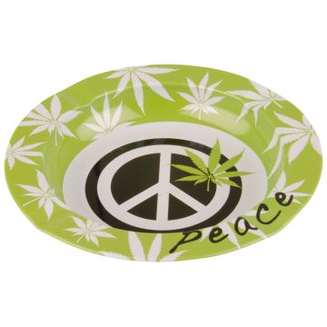 Metalen Asbak - Peace (130 mm)