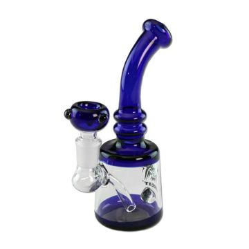 Glazen Mini Bong (Breit)