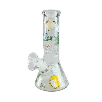 Glazen Mini Bong | Freaky Bubbles Flask