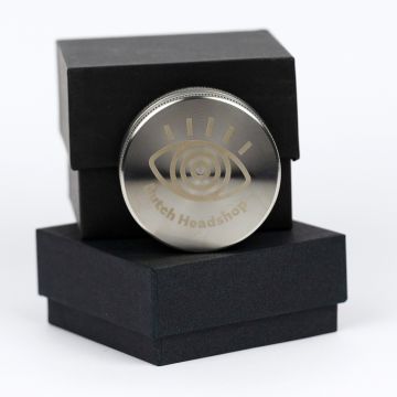 RVS Grinder 2-delig (Dutch-Headshop) 62 mm