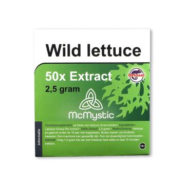 Wild Lettuce extract 50x [Lactuca virosa] (McMystic) 2,5 gram