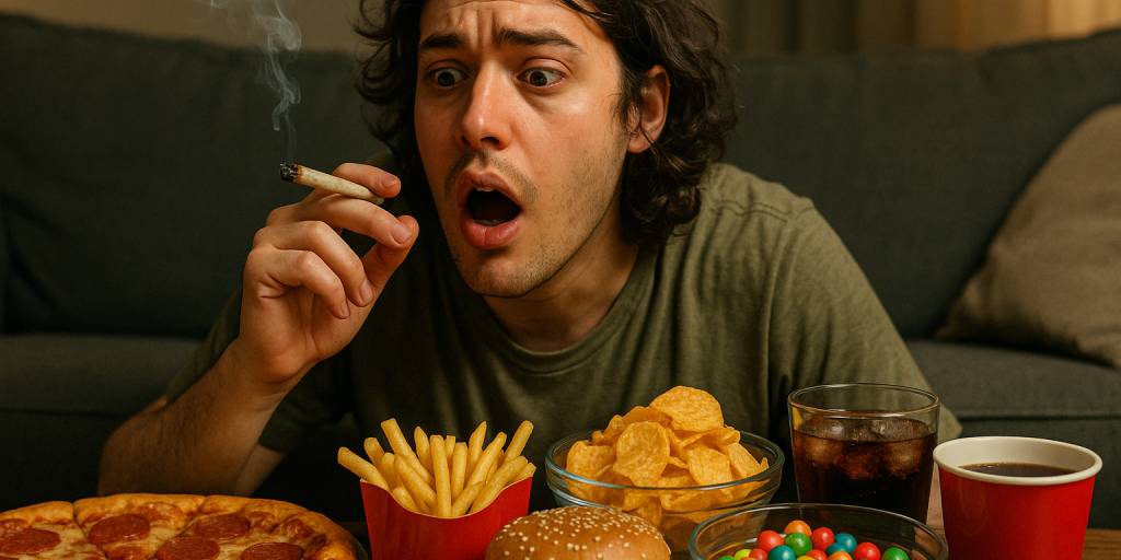 Waarom zorgt wiet voor de munchies?
